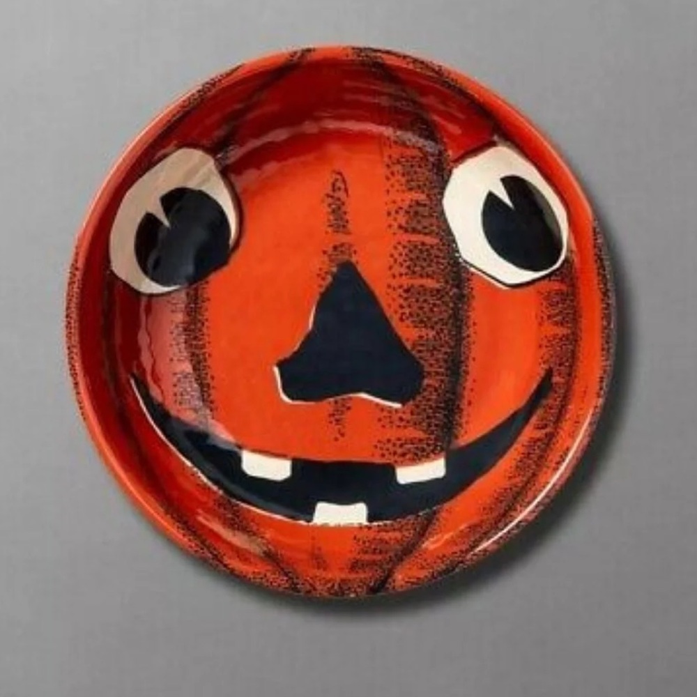 New Jack O' Treats Pumpkin Melamine Candy Bowl By John Derian Out Of Production